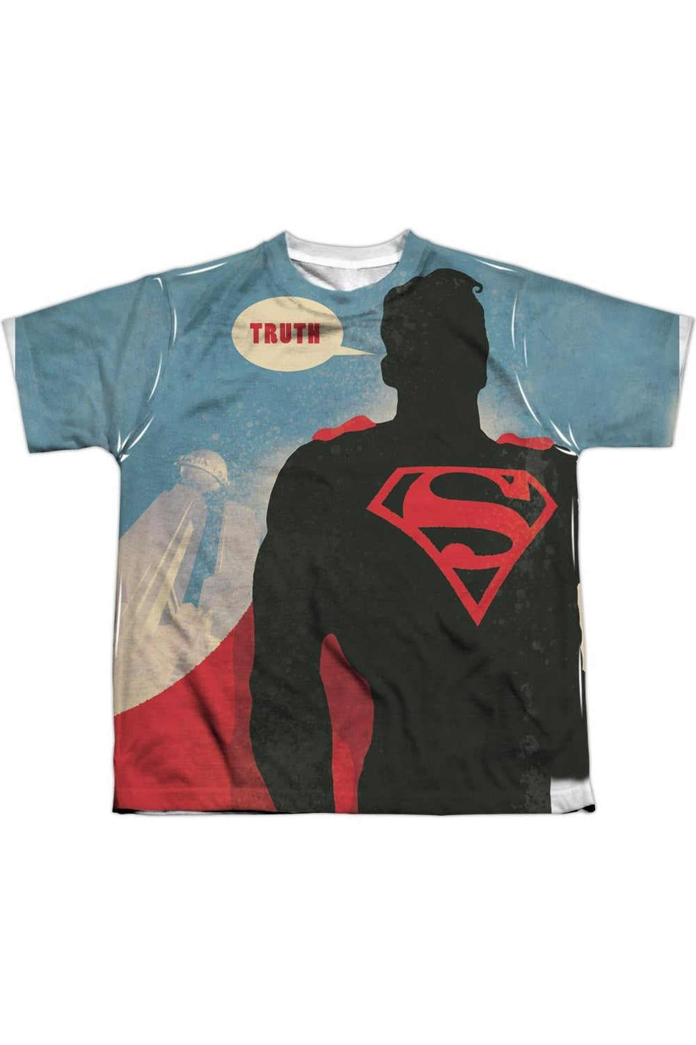 Футболка с коротким рукавом для детей "Superman Truth" из полиэстера Gildan, белый
Футболка с коротким рукавом для детей "Superman Truth" из полиэстера Gildan, белый