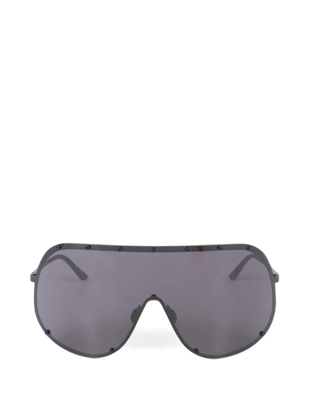 Солнцезащитные очки с монолинзой Rick Owens, черный
Солнцезащитные очки с монолинзой Rick Owens, черный