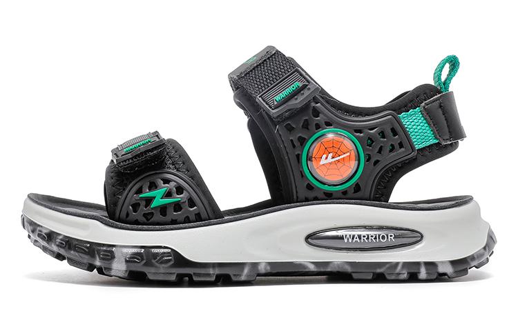 Воин Дышащие Легкие Детские Сандалии Черно-Зеленые
Воин Дышащие Легкие Детские Сандалии Черно-Зеленые