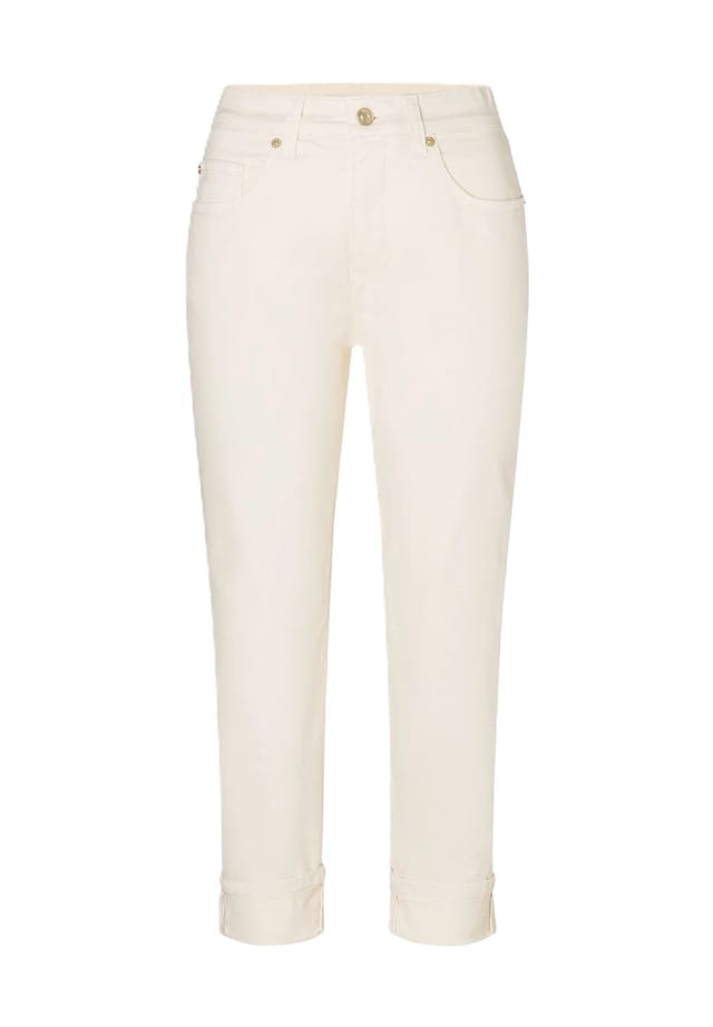 Джинсы "Кэрол" пятикарманные Mac, белый
Джинсы "Кэрол" пятикарманные Mac, белый