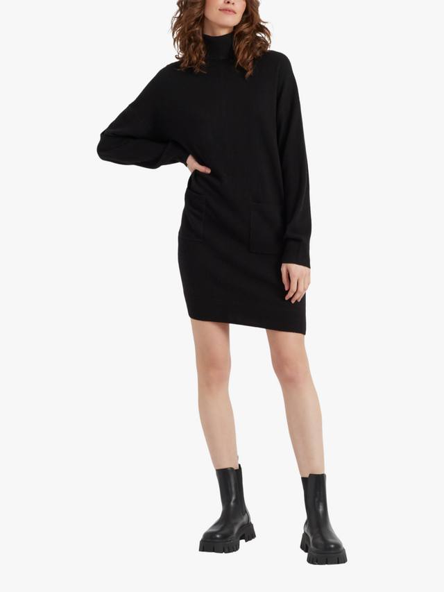 Платье с воротником-стойкой из смеси шерсти и кашемира Chinti & Parker, Black
Платье с воротником-стойкой из смеси шерсти и кашемира Chinti & Parker, Black