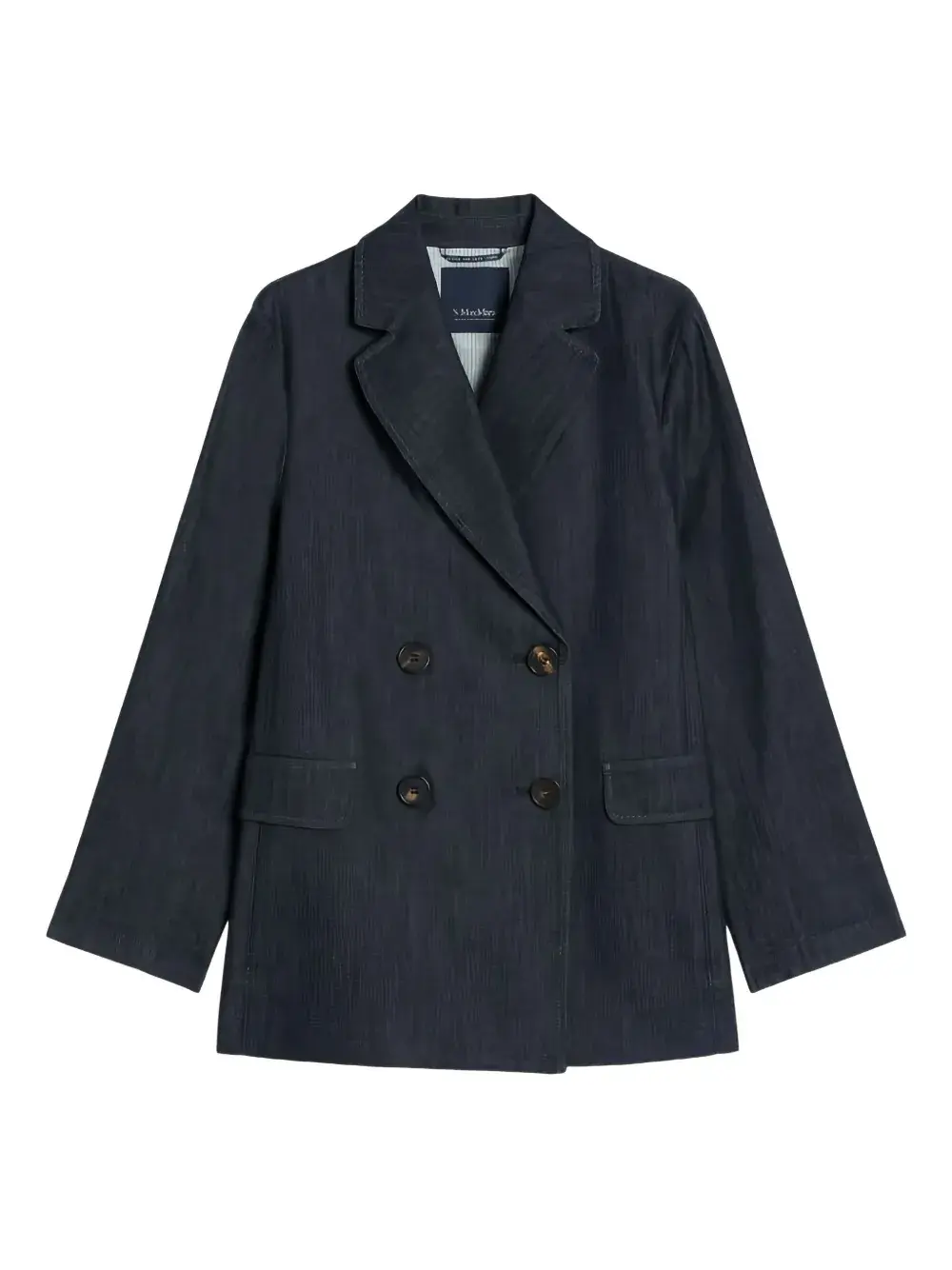 Двубортный джинсовый блейзер Sara 'S Max Mara, синий
Двубортный джинсовый блейзер Sara 'S Max Mara, синий