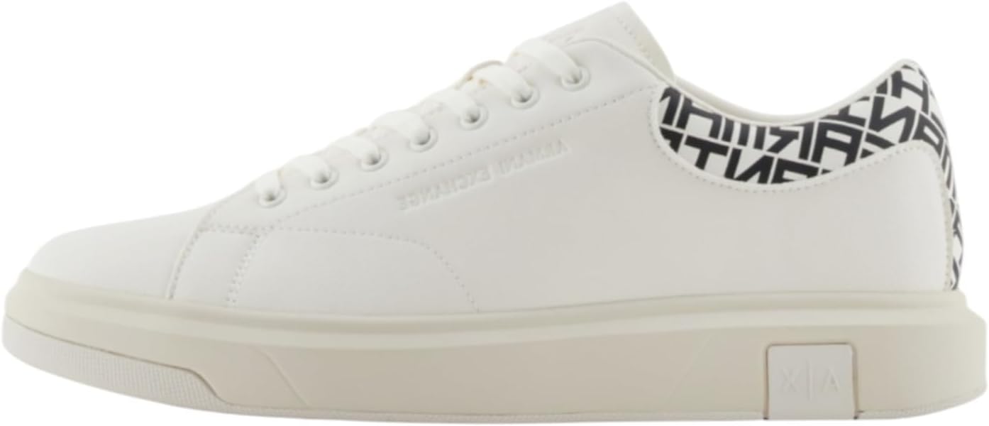 Мужские кожаные кроссовки AX Armani Exchange с толстой подошвой, слоновая кость/черный
Мужские кожаные кроссовки AX Armani Exchange с толстой подошвой, слоновая кость/черный