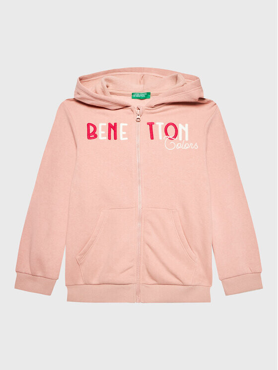 Толстовка обычного кроя United Colors Of Benetton, розовый 
Толстовка обычного кроя United Colors Of Benetton, розовый