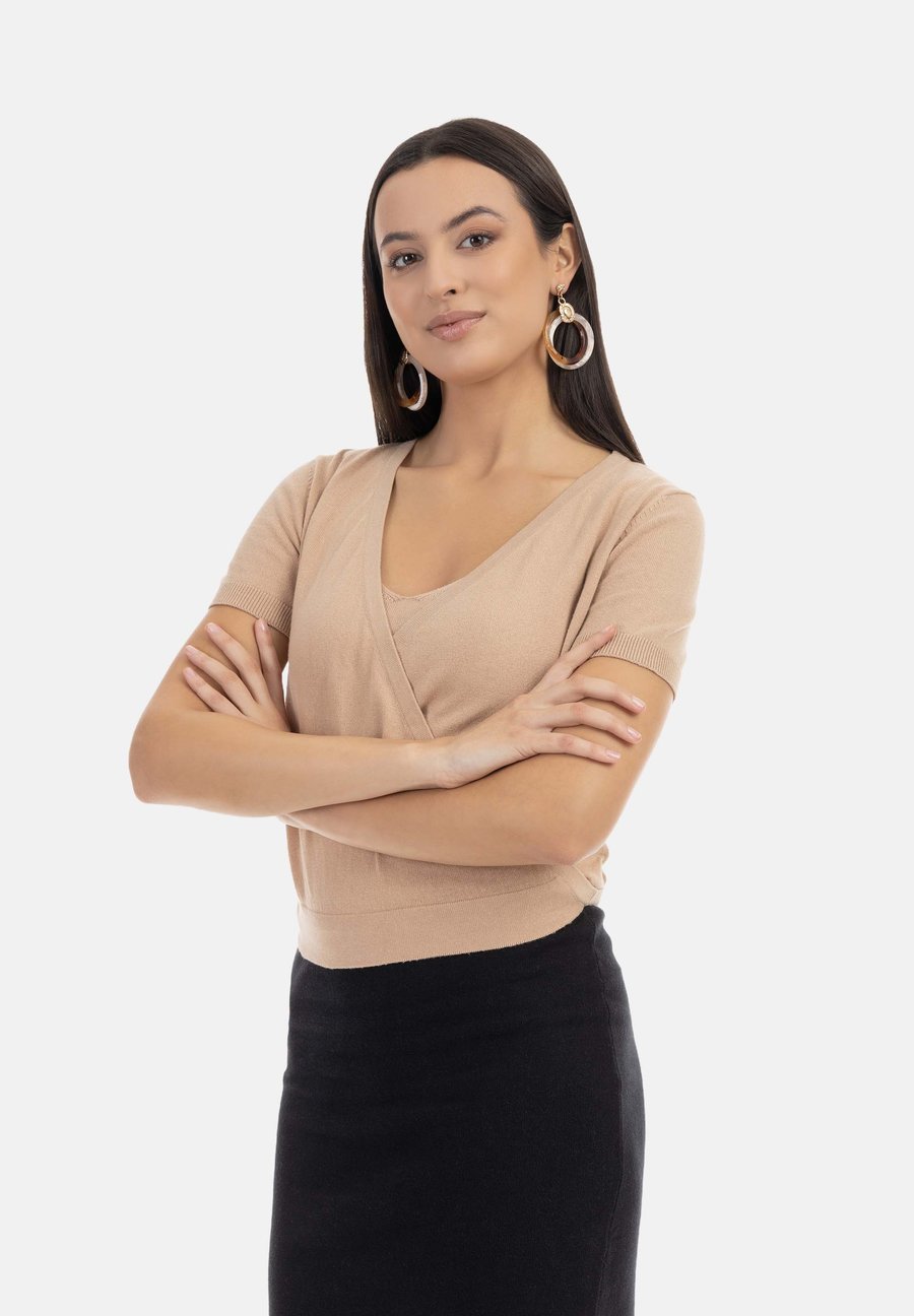 Футболка faina Print T-shirt, Beige
Футболка faina Print T-shirt, Beige