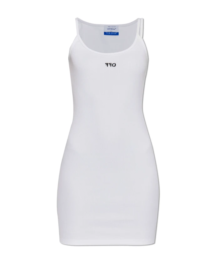 Полосатое платье Off White, белый
Полосатое платье Off White, белый