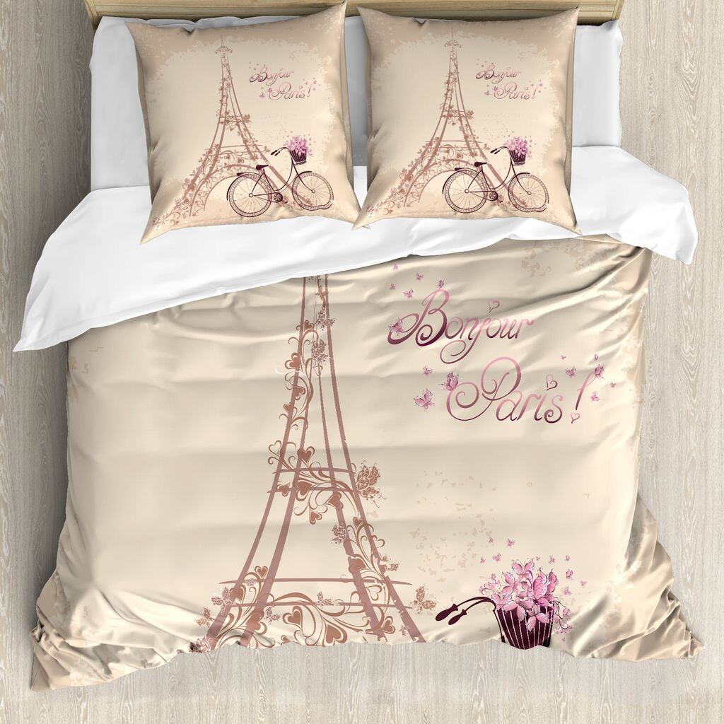 Пододеяльник ABAKUHAUS Paris, Французская Эйфелева башня, защита от клещей, подходит для аллергиков с наволочками, 200 см x 200 см - 80 x 80 см, бежевый
Пододеяльник ABAKUHAUS Paris, Французская Эйфелева башня, защита от клещей, подходит для аллергиков с наволочками, 200 см x 200 см - 80 x 80 см, бежевый