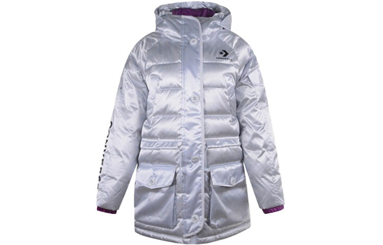 Пуховик Sideline женский белый/золотой Converse
Пуховик Sideline женский белый/золотой Converse