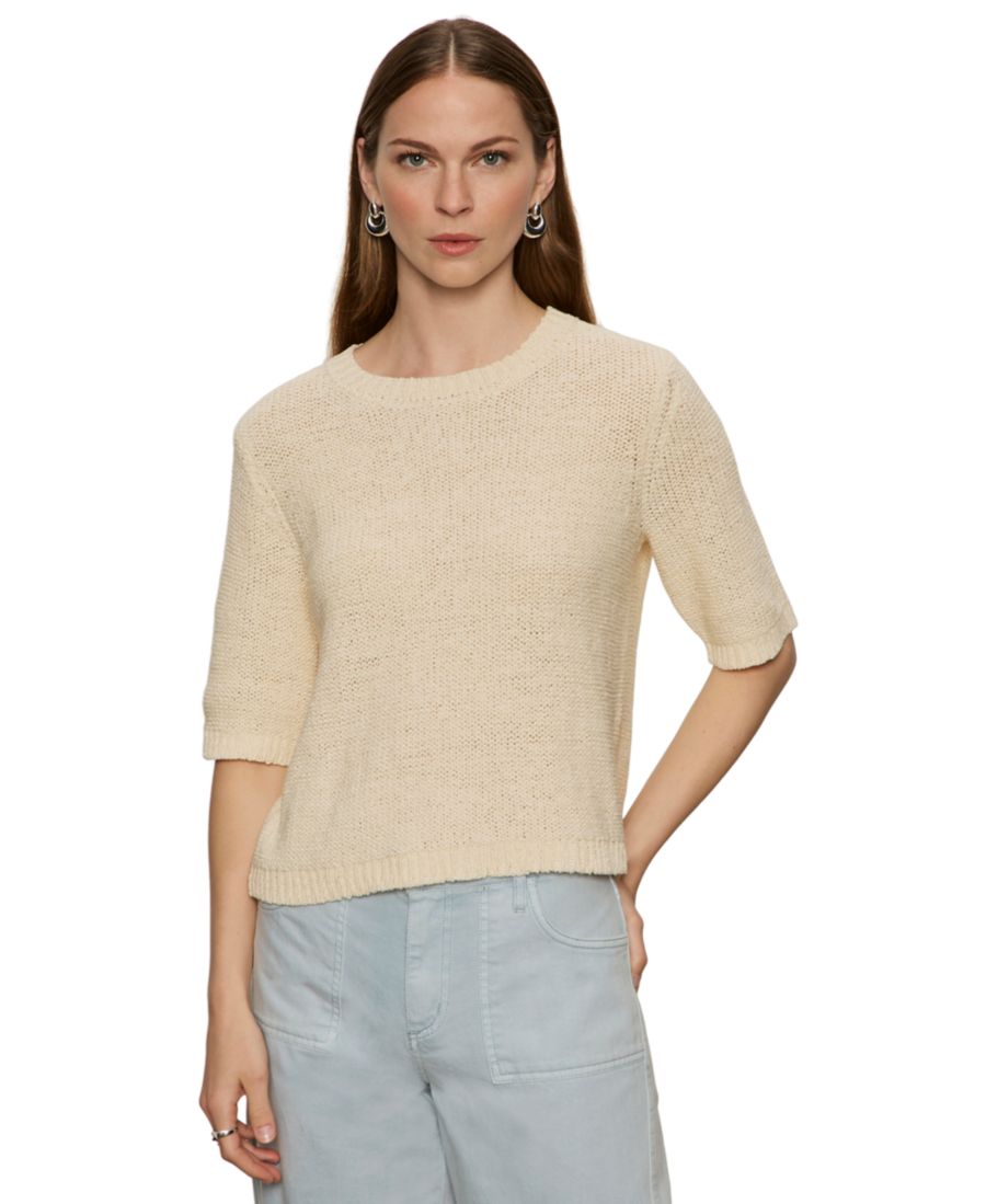 Женская футболка с короткими рукавами и круглым вырезом из ленточной пряжи Sanctuary, Macrame
Женская футболка с короткими рукавами и круглым вырезом из ленточной пряжи Sanctuary, Macrame