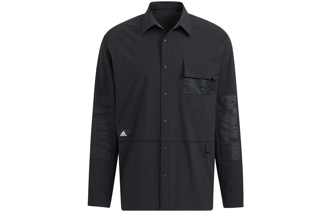 Рубашка мужская черная Adidas, черный
Рубашка мужская черная Adidas, черный