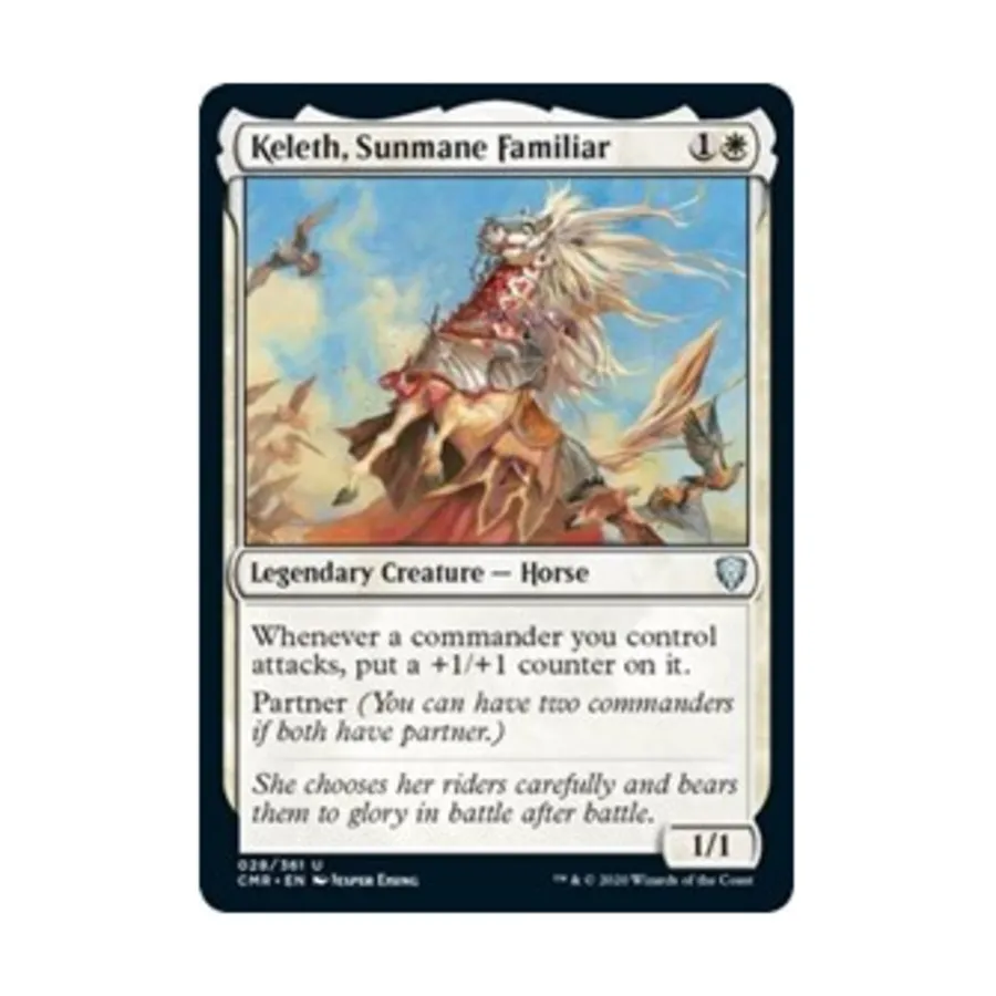 CCG Келет, Фамильяр Солнечной Гривы (U), MTG - Commander Legends
CCG Келет, Фамильяр Солнечной Гривы (U), MTG - Commander Legends