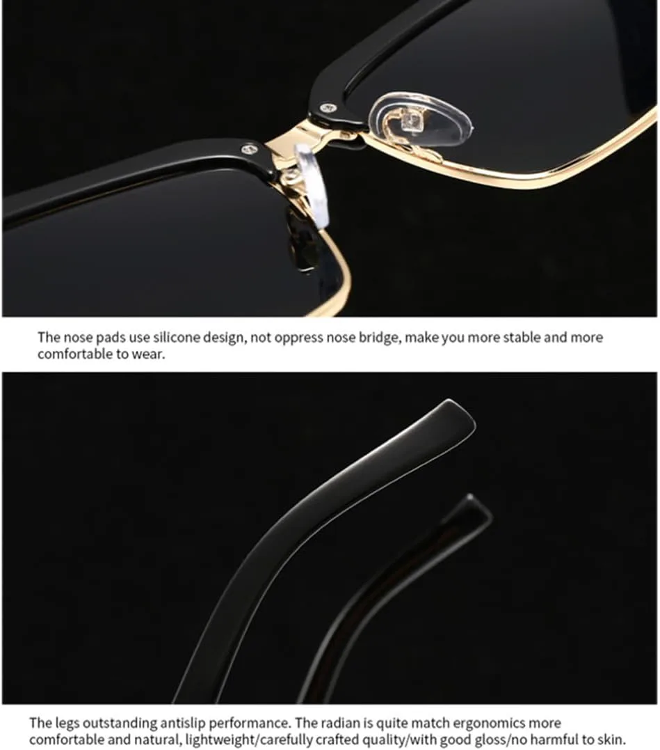 Модные женские солнцезащитные очки в стиле ретро с заклепками, мужские прозрачные градиентные солнцезащитные очки с защитой от УФ-излучения UV400 SZVVBKK, Tea Pink
Модные женские солнцезащитные очки в стиле ретро с заклепками, мужские прозрачные градиентные солнцезащитные очки с защитой от УФ-излучения UV400 SZVVBKK, Tea Pink