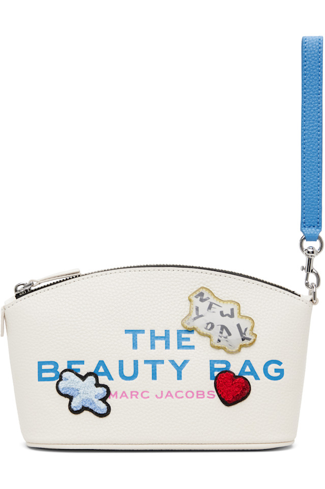 Marc Jacobs Белый чехол с наклейкой-нашивкой
Marc Jacobs Белый чехол с наклейкой-нашивкой