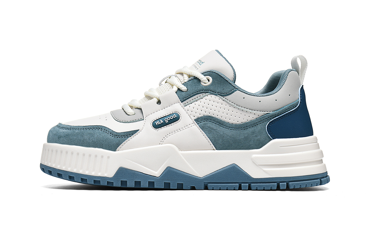 HLA Мужские скейтерские кеды низкие бежево-голубые, цвет Beige Blue
HLA Мужские скейтерские кеды низкие бежево-голубые, цвет Beige Blue