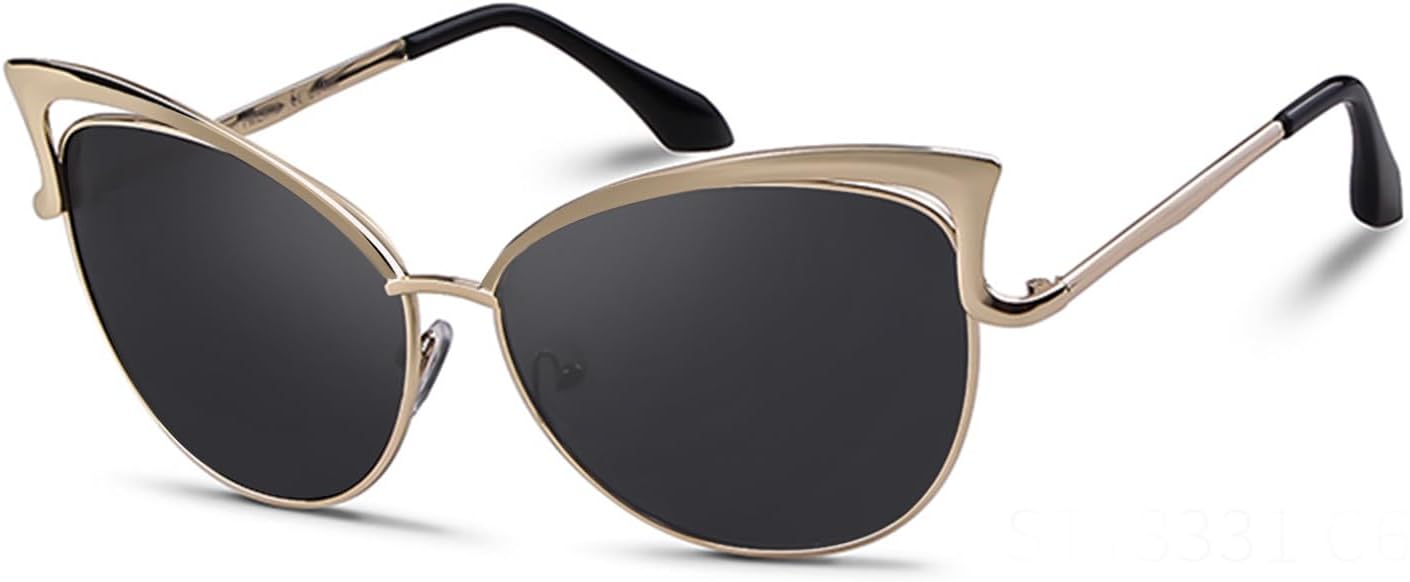 Крупные дизайнерские солнцезащитные очки-«кошачий глаз» круглой формы для женщин и мужчин, модные ретро-очки с металлическим корпусом, защита от ультрафиолета UV400 DQbhzh, Gold/ Light Gray
Крупные дизайнерские солнцезащитные очки-«кошачий глаз» круглой формы для женщин и мужчин, модные ретро-очки с металлическим корпусом, защита от ультрафиолета UV400 DQbhzh, Gold/ Light Gray