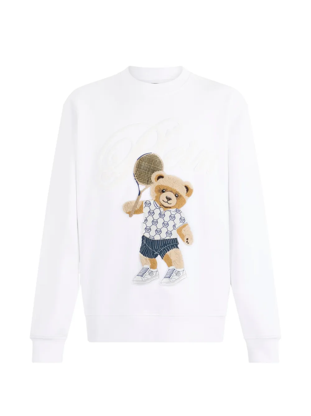 Толстовка с круглым вырезом и длинными рукавами Philipp Plein, белый
Толстовка с круглым вырезом и длинными рукавами Philipp Plein, белый