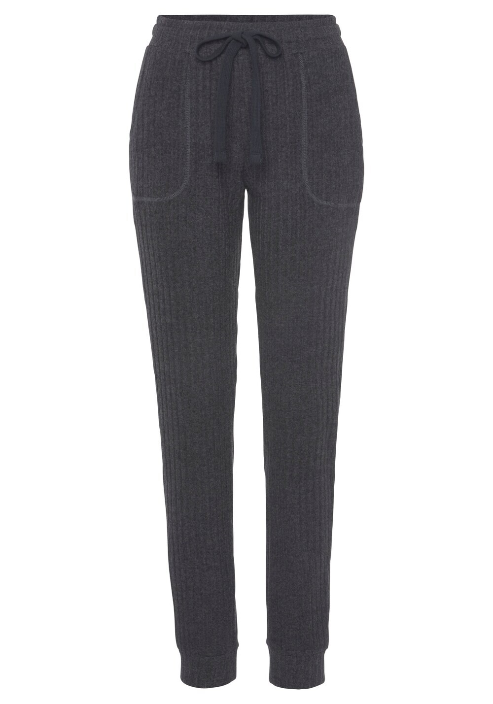 Зауженные брюки Lascana, антрацит
Зауженные брюки Lascana, антрацит