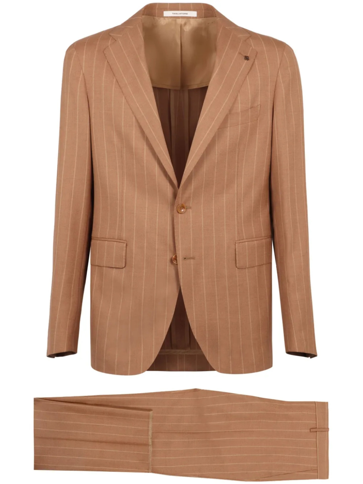 Tagliatore костюм в полоску, нейтральный
Tagliatore костюм в полоску, нейтральный