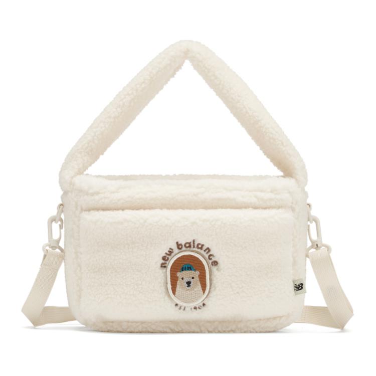 New Balance Полиэстеровая сумка через плечо, White
New Balance Полиэстеровая сумка через плечо, White