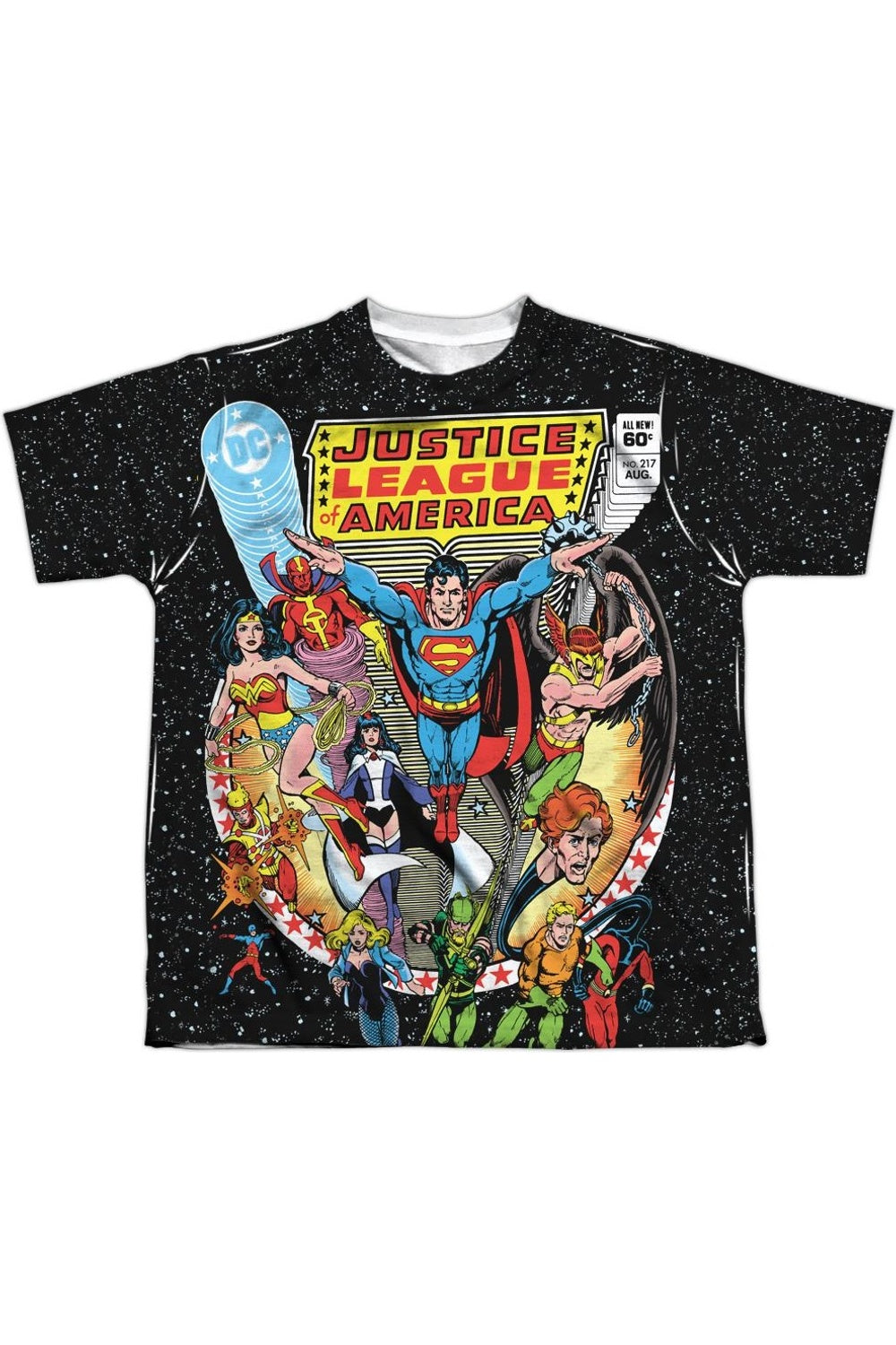 Футболка с коротким рукавом для подростков "Лига справедливости Америки" Gildan, белый 
Футболка с коротким рукавом для подростков "Лига справедливости Америки" Gildan, белый