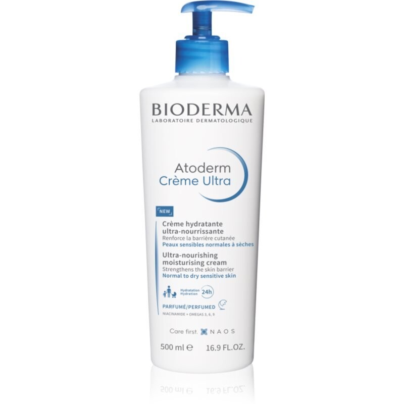 Bioderma Atoderm Créme Ультра питательный крем для тела для нормальной и сухой чувствительной кожи парфюмированный 500 мл
Bioderma Atoderm Créme Ультра питательный крем для тела для нормальной и сухой чувствительной кожи парфюмированный 500 мл
