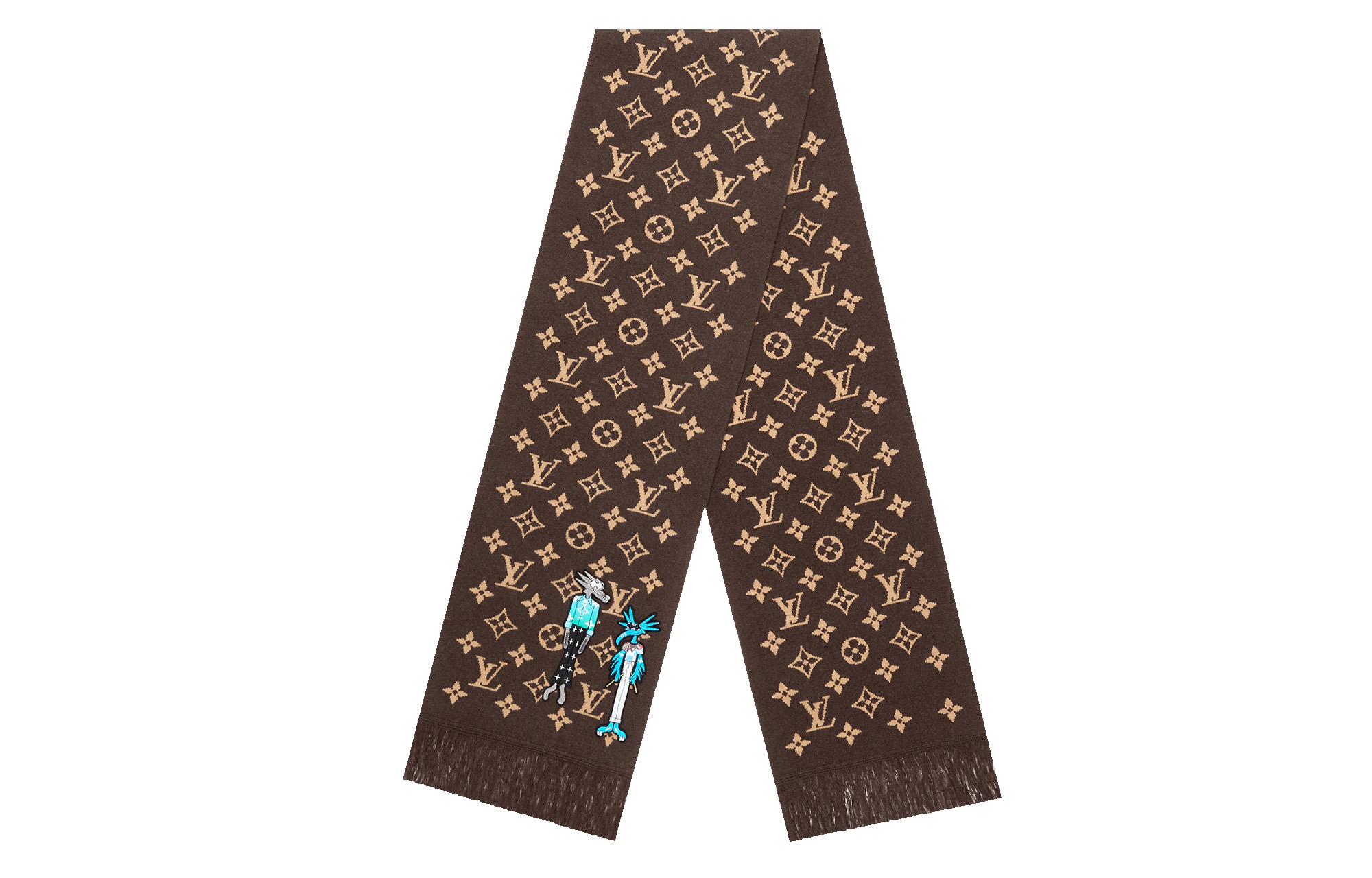 Вязаный шарф унисекс LOUIS VUITTON
Вязаный шарф унисекс LOUIS VUITTON