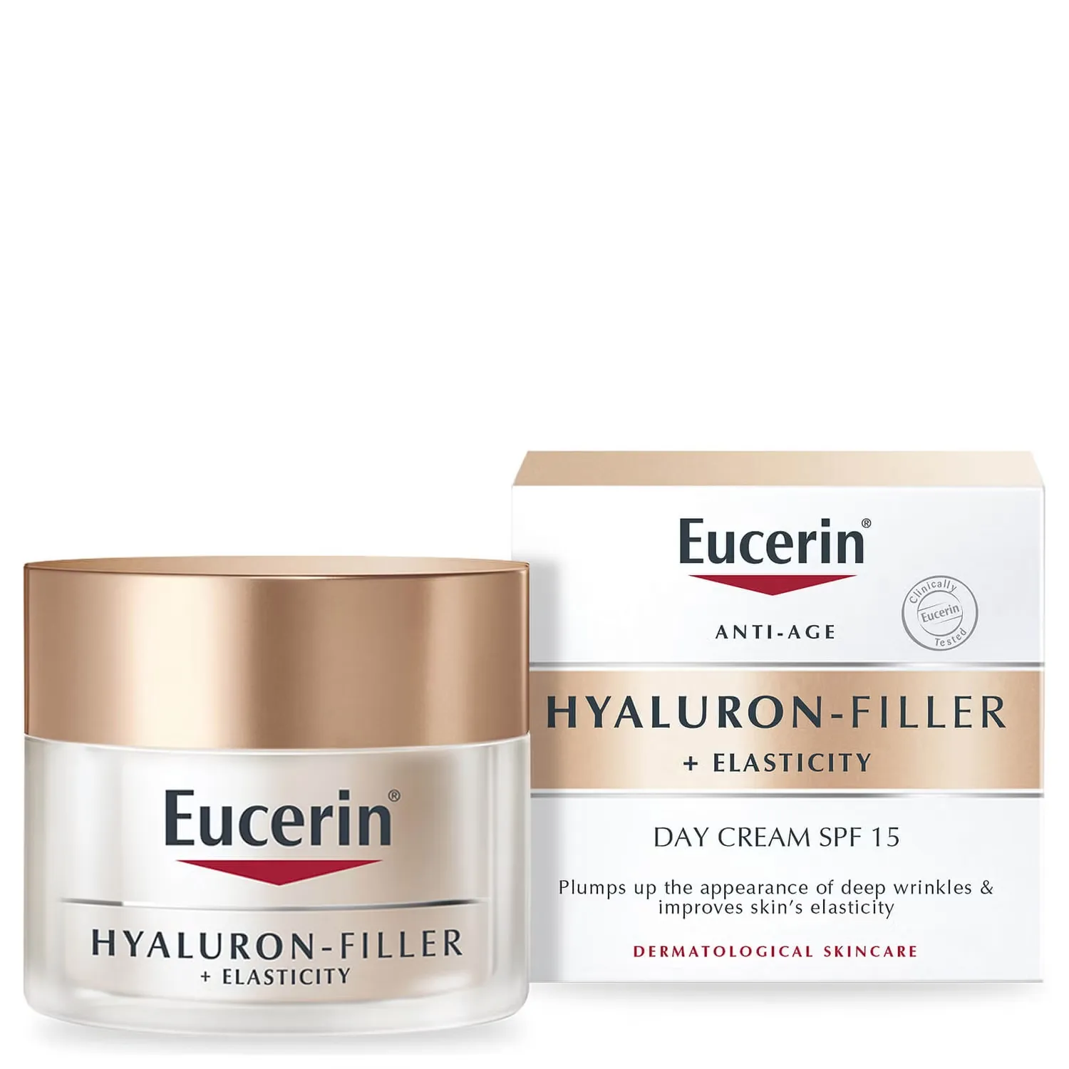 Дневной крем Hyaluron-Filler + Elasticity SPF 15 50 мл Eucerin
Дневной крем Hyaluron-Filler + Elasticity SPF 15 50 мл Eucerin