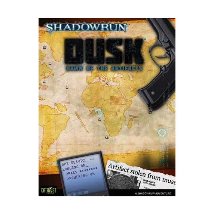 Модуль Dawn of the Artifacts #1 - Dusk, Shadowrun (4th Edition) (Catalyst Game Labs)
Модуль Dawn of the Artifacts #1 - Dusk, Shadowrun (4th Edition) (Catalyst Game Labs)
