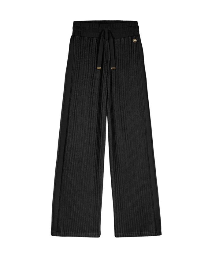 Черные брюки-палаццо крупной вязки Colmar, черный
Черные брюки-палаццо крупной вязки Colmar, черный