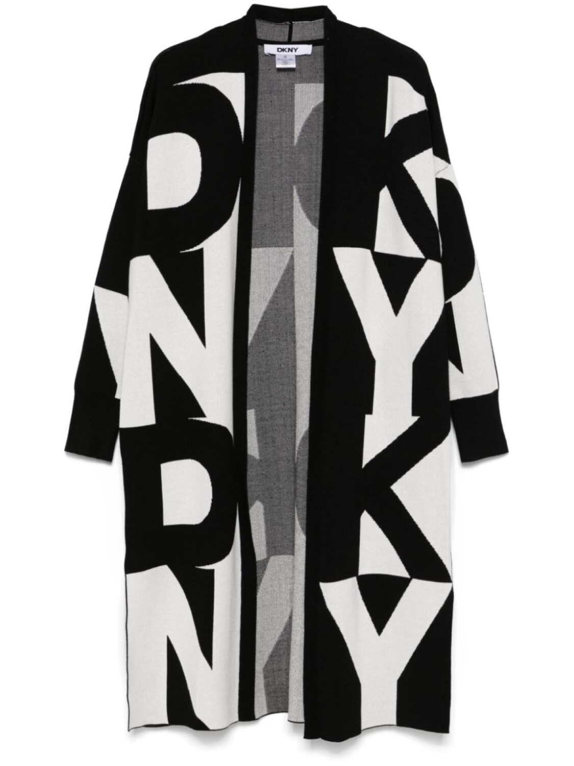 Кардиган с логотипом DKNY, черный
Кардиган с логотипом DKNY, черный