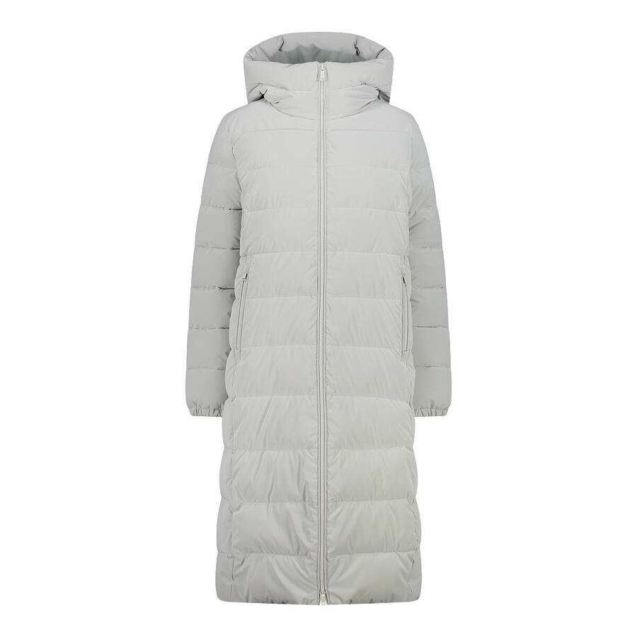 Женское пальто с капюшоном CMP из нейлона с шелковистым оттенком.
Женское пальто с капюшоном CMP из нейлона с шелковистым оттенком.