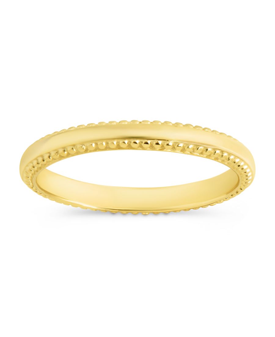 Тонкое текстурированное кольцо Кейден Sterling Forever, Gold
Тонкое текстурированное кольцо Кейден Sterling Forever, Gold