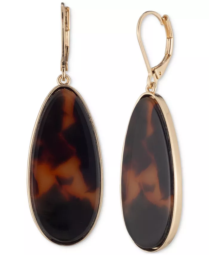 Крупные серьги-подвески с черепаховым принтом золотистого оттенка Lauren Ralph Lauren, коричневый
Крупные серьги-подвески с черепаховым принтом золотистого оттенка Lauren Ralph Lauren, коричневый