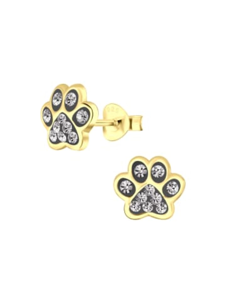 Alexander York Серьги в виде отпечатка лапы, черный бриллиант, серебро 925 пробы в золоте, комплект из 2 штук
Alexander York Серьги в виде отпечатка лапы, черный бриллиант, серебро 925 пробы в золоте, комплект из 2 штук