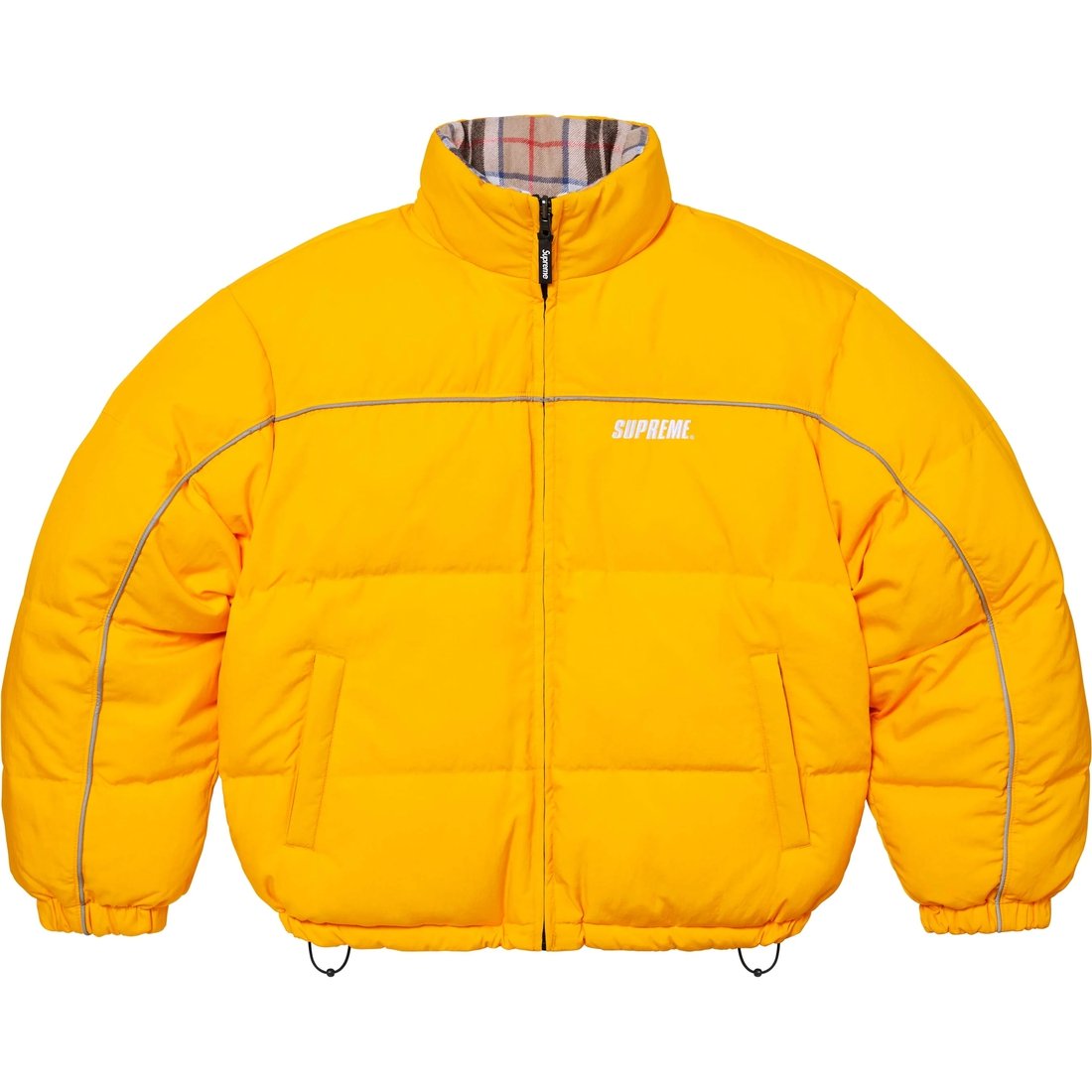 Supreme Реверсивная пуховая куртка, Yellow/Yellow 
Supreme Реверсивная пуховая куртка, Yellow/Yellow