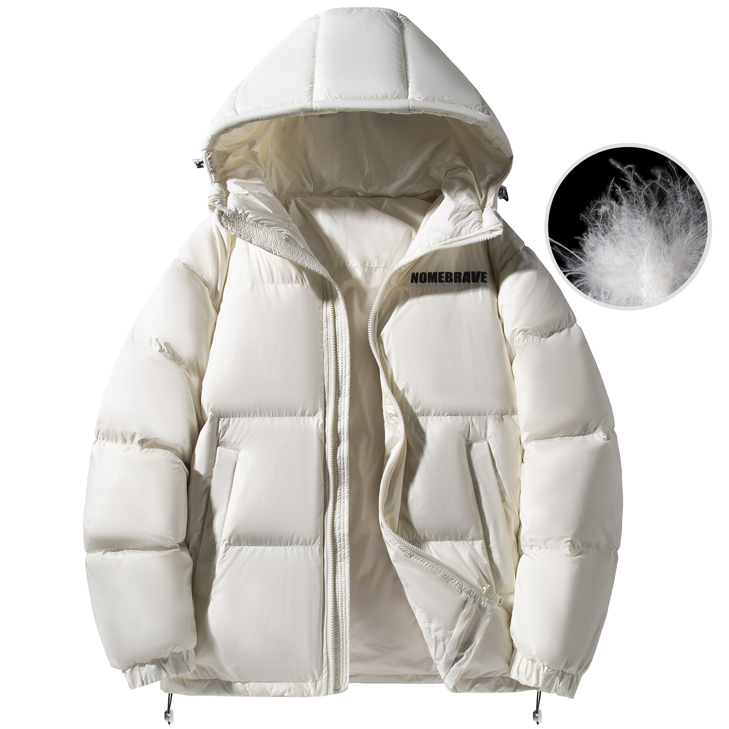 NOME Унисекс пуховик, Ecru
NOME Унисекс пуховик, Ecru