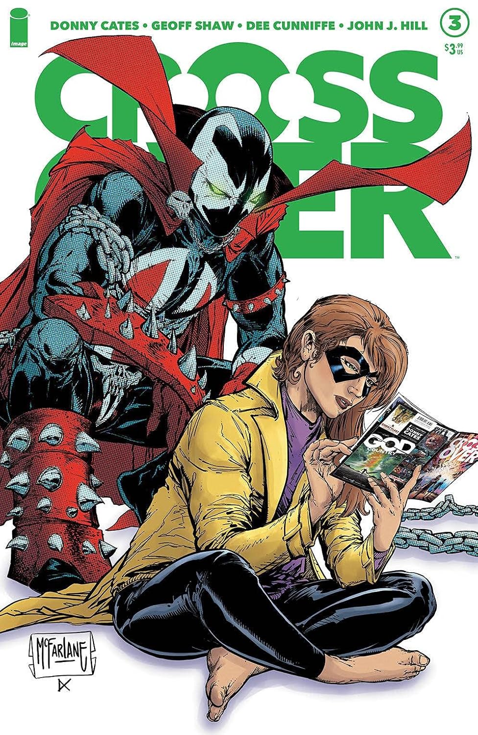 Crossover #3 Todd McFarlane Spawn Cover “B” (Image Comics)
Crossover #3 Todd McFarlane Spawn Cover “B” (Image Comics)