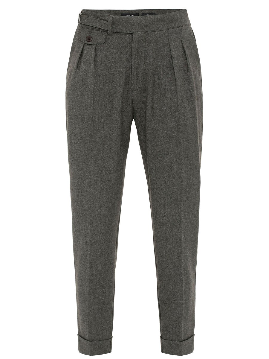 Зауженные брюки со складками спереди Antioch, пятнистый серый
Зауженные брюки со складками спереди Antioch, пятнистый серый