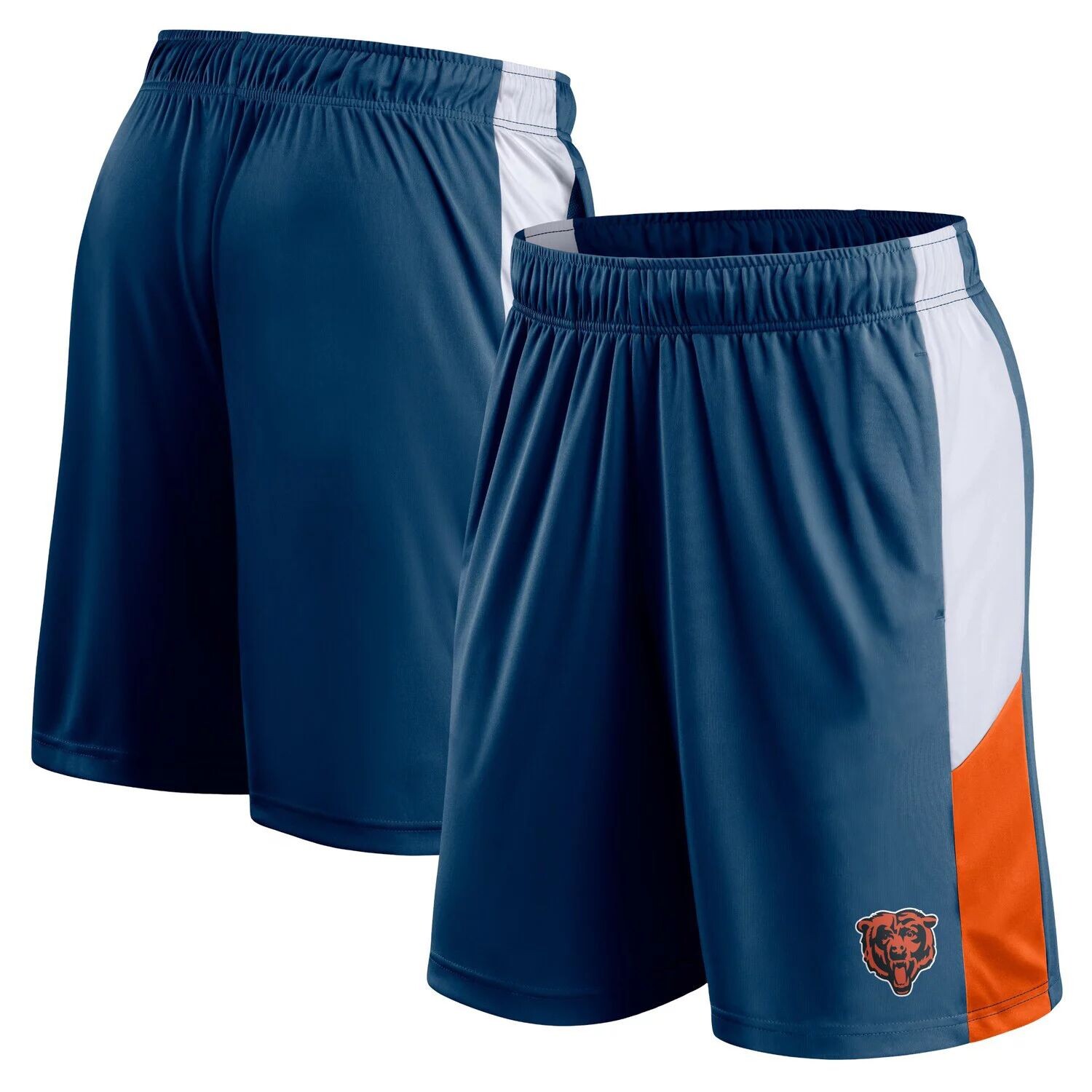 Мужские фирменные темно-синие шорты с цветными блоками Chicago Bears Prep Fanatics
Мужские фирменные темно-синие шорты с цветными блоками Chicago Bears Prep Fanatics