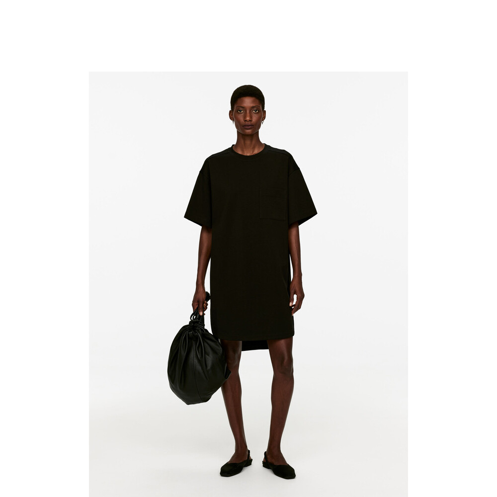 Платье-футболка женское Arket с короткими рукавами, черный
Платье-футболка женское Arket с короткими рукавами, черный