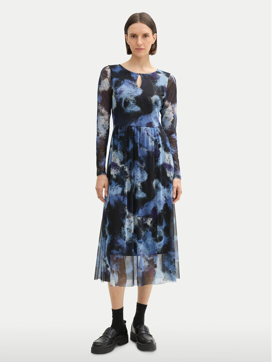 Платье на каждый день, стандартного кроя Tom Tailor, синий
Платье на каждый день, стандартного кроя Tom Tailor, синий