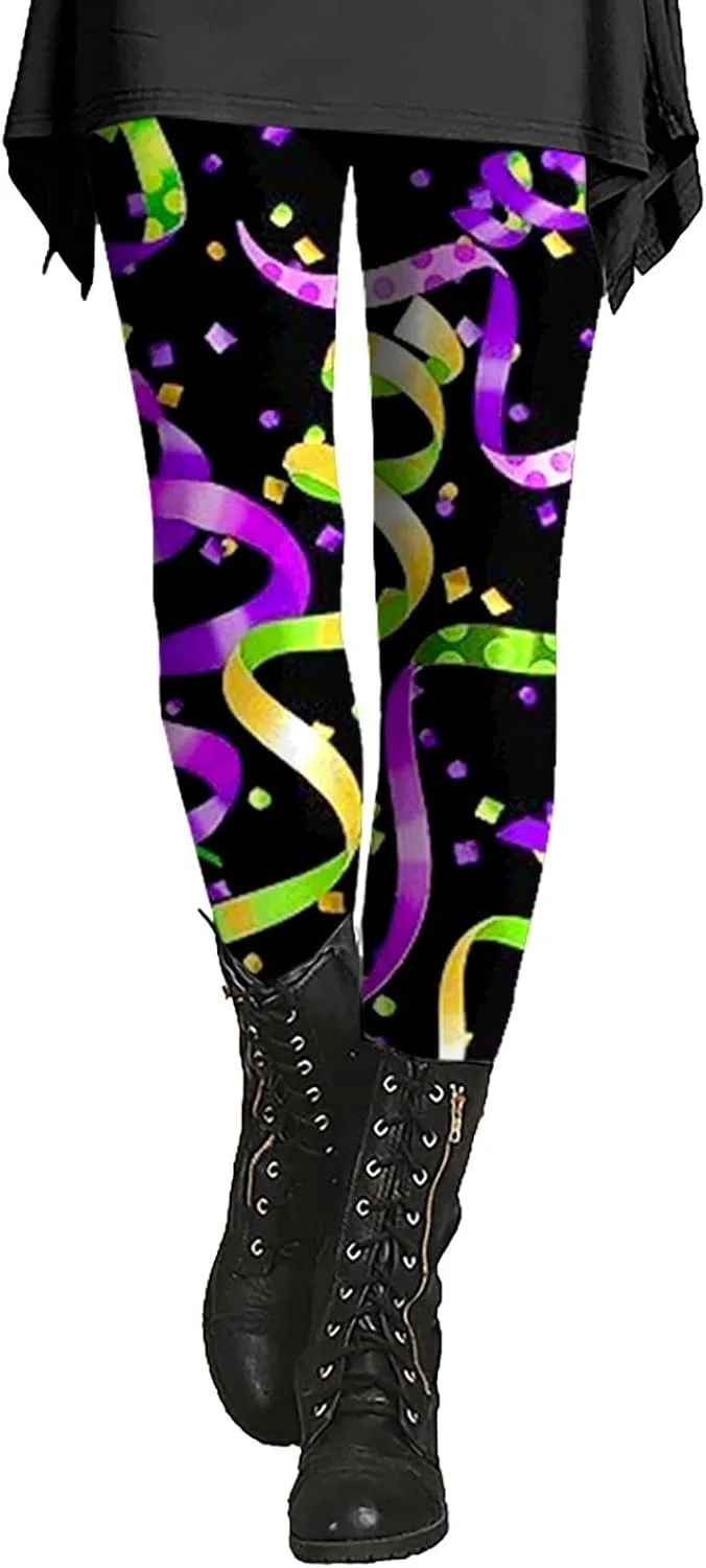 Леггинсы Mardi Gras для женщин с высокой талией и эффектом контроля живота
Леггинсы Mardi Gras для женщин с высокой талией и эффектом контроля живота