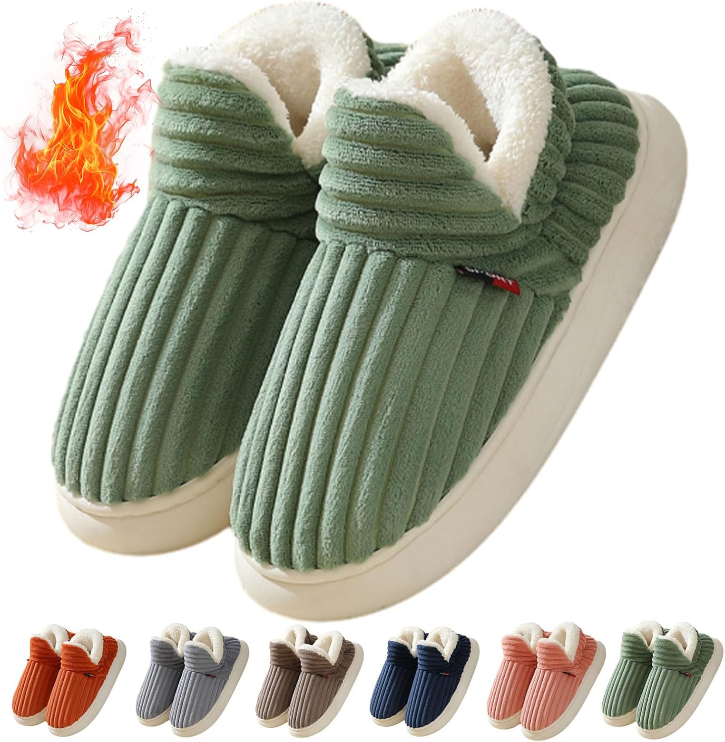 Домашние тапочки-ботиночки, уютные, стильные, зимние, пушистые, теплые, с толстой подошвой, плюшевые, в виде облака, для мужчин и женщин Generic, зеленый
Домашние тапочки-ботиночки, уютные, стильные, зимние, пушистые, теплые, с толстой подошвой, плюшевые, в виде облака, для мужчин и женщин Generic, зеленый