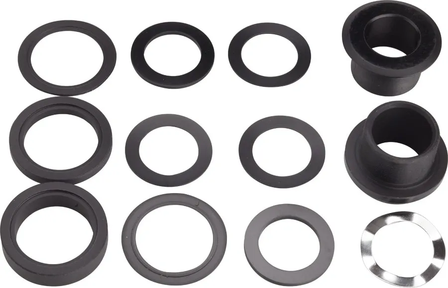 Универсальный переходник каретки BB30/PF30 для шатунов SRAM/Truvativ GXP 22/24 мм Wheels Manufacturing, Black
Универсальный переходник каретки BB30/PF30 для шатунов SRAM/Truvativ GXP 22/24 мм Wheels Manufacturing, Black