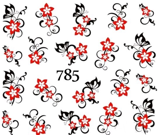 Водные наклейки для ногтей - №785, Raisin
Водные наклейки для ногтей - №785, Raisin