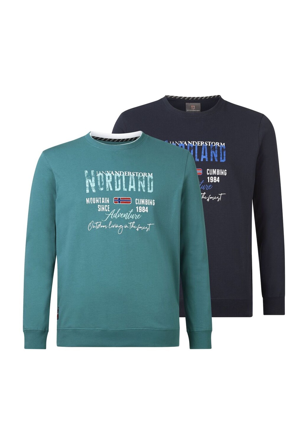 Двойная упаковка толстовок BOTU JAN VANDERSTORM, цвет Petrol
Двойная упаковка толстовок BOTU JAN VANDERSTORM, цвет Petrol