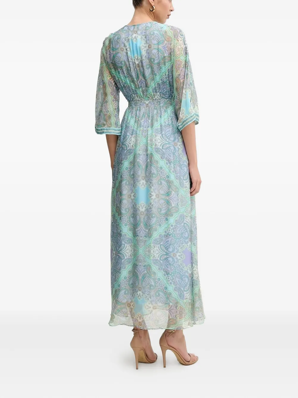 Платье макси Emerie с V-образным вырезом Hale Bob, синий
Платье макси Emerie с V-образным вырезом Hale Bob, синий