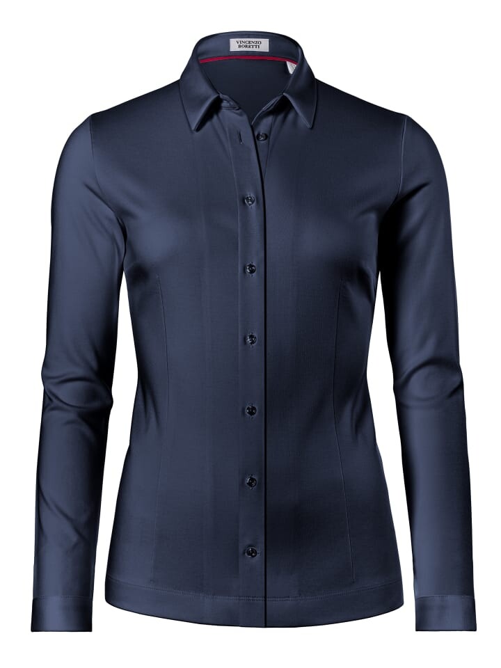 Блуза Vincenzo Boretti tailliert, темно-синий
Блуза Vincenzo Boretti tailliert, темно-синий
