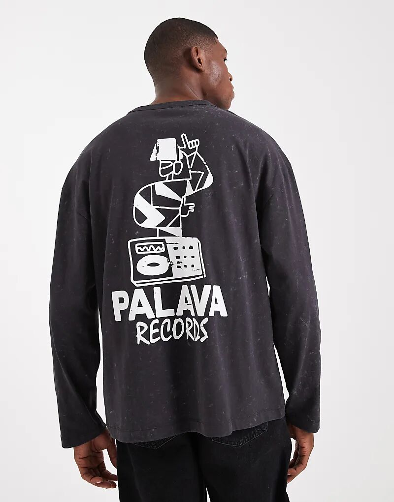 Футболка свободного кроя ASOS DESIGN с длинными рукавами и принтом на спине из плотной черной стираной ткани
Футболка свободного кроя ASOS DESIGN с длинными рукавами и принтом на спине из плотной черной стираной ткани