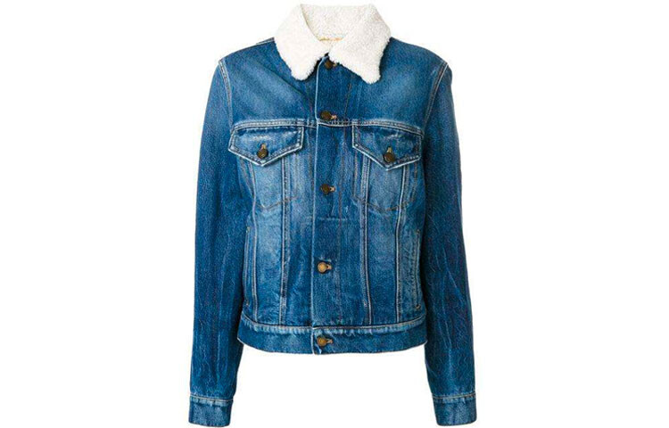 Куртка женская Saint Laurent, синий 
Куртка женская Saint Laurent, синий